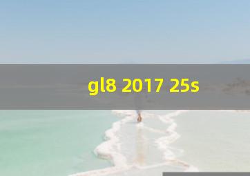 gl8 2017 25s